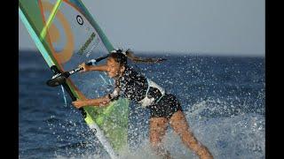 Freestyle Windsurfing at 12 years - Vulcan, Switch Stance, Reverse Duck Jibe, Spock/Gecko attempts