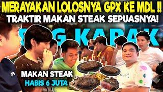 TRAKTIR ANAK GPX MAKAN SEPUASNYA KARENA LOLOS  KE MDL!! bareng OURA