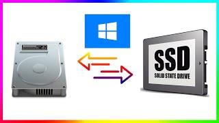 Clone or Copy Windows from HDD to SSD without Software