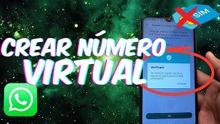  Cómo crear un Número Virtual para WhatsApp Sin Programas 2024