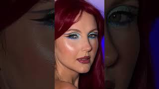 Blue‍️ #blue #makeup #billieeilish #trendymakeup #bluemakeup #mermaid #mermaidmakeup