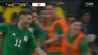 GOL DEL CAMPEONATO! GOL DE SANTIAGO GIMÉNEZ! México vs Panama