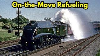 On-the-Move Refueling: The Story Behind Steam Trains and Water Troughs #steamtrains #steam #fyp