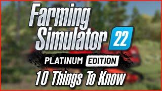 Platinum Expansion - 10 Things You Need To Know | Farming Simulator 22