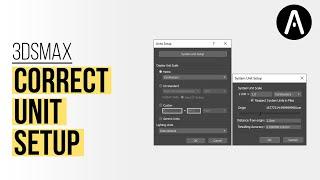 Working with the correct measurement units in 3dsmax 2020 and corona