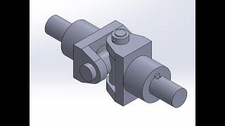 AUTODESK INVENTOR - UNIVERSAL COUPLING.