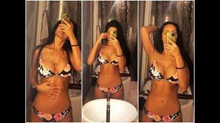 Esha Gupta breaks the internet with sizzling video in printed black bikini | Actress Video