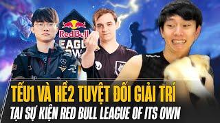 CUỘC CHIẾN DUYÊN NỢ VÀ ĐẦY TÍNH GIẢI TRÍ GIỮA TẾU1 VÀ HỀ2 TẠI SỰ KIỆN RED BULL LEAGUE OF ITS OWN