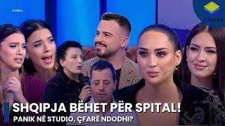 Panik në studio, Shqipja bëhet për spital. Burri i verbër dhe gruaja me kancer trondisin në Pa Filra