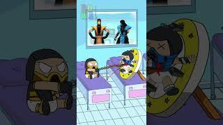 Baby Scorpion Vs  Sub Zero Bowser12345 #mortalkombat #scorpion #subzerovsscorpion  #short #shorts