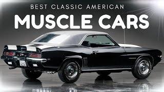 The Best Classic American Muscle Cars You MUST Watch