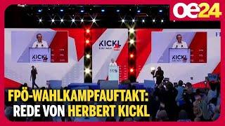 FPÖ-Wahlkampfauftakt: Rede von Herbert Kickl