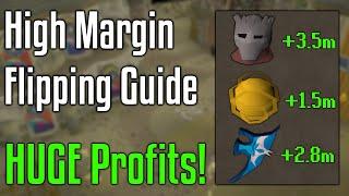 How I Easily Made 16M in One Day! - OSRS High Margin Flipping Guide