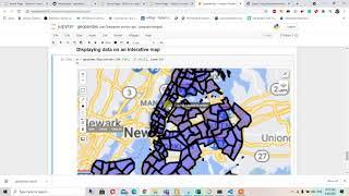 Interactive map with GeoPandas #100daysofCode #Challenge