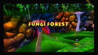 Donkey Kong 64 101% Walkthrough - Part 14 - Fungi Forest