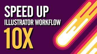 SPEED UP to 10 TIMES Illustrator WORKFLOW ( Illustrator Actions Tutorial )