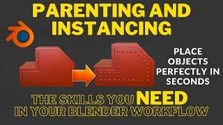 Parenting and Instancing (on points) in Blender