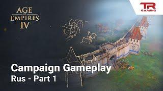 Age of Empires 4 - Rus Campaign Gameplay - Part 1