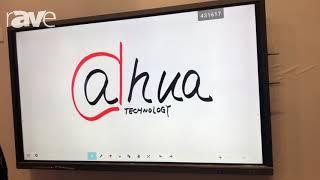 Integrate 2018: Dahua Technology Exhibits LU75-ST400 Interactive Whiteboard