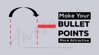 Creative  & Awesome  Bullet Points  in PowerPoint - Template free download - Slide Master Tutorial