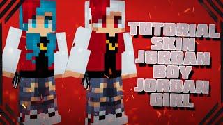 TUTORIAL: Skin Jordan Boy/Jordan Girl (Pixel Gun 3D) - Free Copy