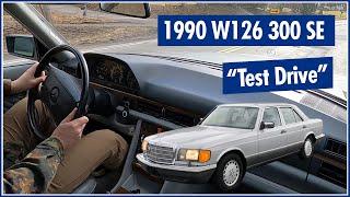 1990 Mercedes W126 300SE - Test Drive - Mercedes Market