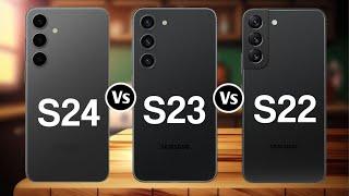 Samsung Galaxy S24 Vs Samsung Galaxy S23 Vs Samsung Galaxy S22