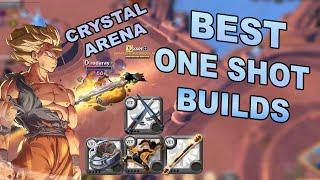 BEST ONE SHOT BUILDS !!!! TOP 7 BUILD CRSYTAL ARENA ( Albion Online )