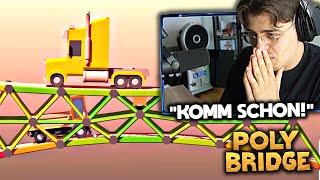 Noch mehr BRÜCKEN bauen mit ABITUR BRANDENBURG! (Poly Bridge 2) | Papaplatte Gaming