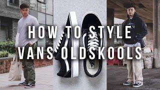 How To Style Vans Old Skools | 3 Outfit Ideas