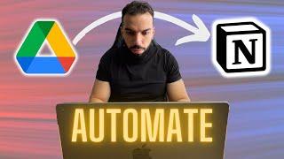 Easily Automate Tasks With Google Drive & Notion