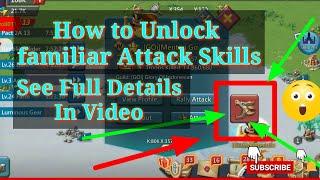 Lords mobile : how to unlock Familiar Attack Skill | LordHero0011 | #lordsmobile #gaming #games