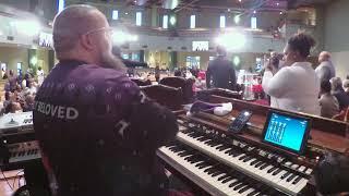 The Lord Has Made A Way For Me/Praise Break - GMS COGIC - 12/29/24 - Dan "Spiffy" Neuman on organ