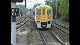 British Rail Network SouthEast 1991-Harpenden with InterCity 125 & clases 47, 56, 58 & 319 EMU