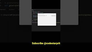 Tkinter Project Complete Source Code | Strong Password Generator