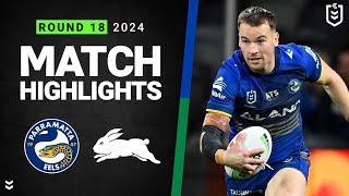 NRL 2024 | Eels v Rabbitohs | Match Highlights