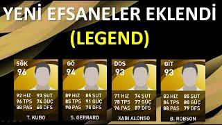 YENİ EKLENEN EFSANELER (LEGEND) Pes 2021 Mobile PC PS XBOX