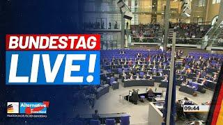 BUNDESTAG LIVE - 157. Sitzung - AfD-Fraktion im Bundestag