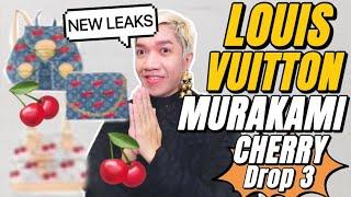 UPCOMING LOUIS VUITTON x MURAKAMI CHERRY Collection Drop 3 LEAK PHOTOS: ALMA BB + NEVERFULL + SPEEDY