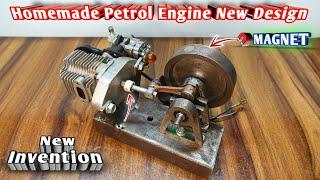 Small But Most  Powerful Homemade Gasoline Engine  || NEW INVENTION 