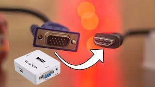 From VGA to HDMI Converter/Adapter