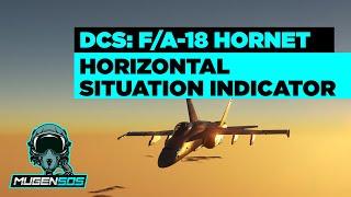 DCS World: F-18 - Horizontal Situation Indicator (HSI) - Hornet Tutorials in Deutsch