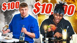 SIDEMEN $10,000 vs $100 MUKBANG