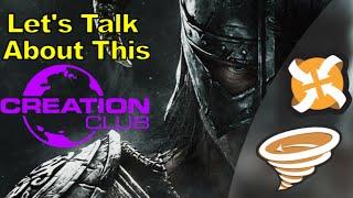 So let's talk about the Skyrim Creation Club Update... (and the Verified Creator Program).