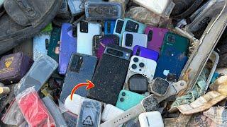 Great Landfill ! Found A lots iPhone_ Apple Watch _OPPO _Huawei _ Xiaomi ..| Restore Google 8 Pro