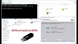How to Format Pen Drive NTFS to Fat32 to NTFS without losing Data (100% Works)