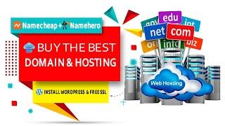 How to Buy Domain & Web Hosting ||  Point Namecheap Domain to Namehero Hosting || Install Wordpress