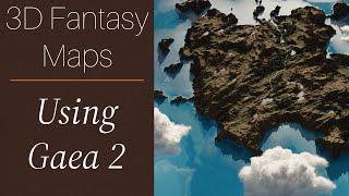 3D Fantasy Maps with Gaea2 Tutorial (Part 1 Landmass creation)