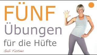 5️⃣ Übungen für die Hüfte in 12 min. | mobilisiert und stabilisiert | ohne Geräte, im Stehen