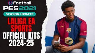 PES 2021 LaLiga EA Sports Official Kits 2024-25 SIDER AND CPK
